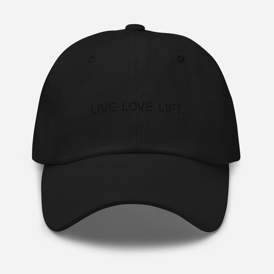 LIVE. LOVE. LIFT (BLACK THREAD)